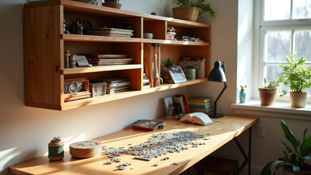 creative puzzle storage solutions