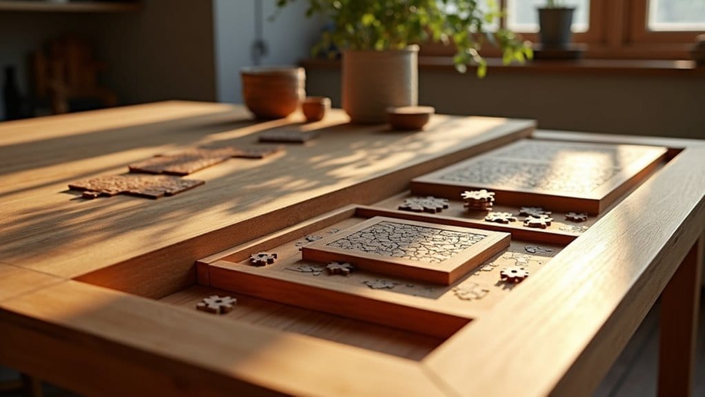 safeguard wooden puzzles carefully